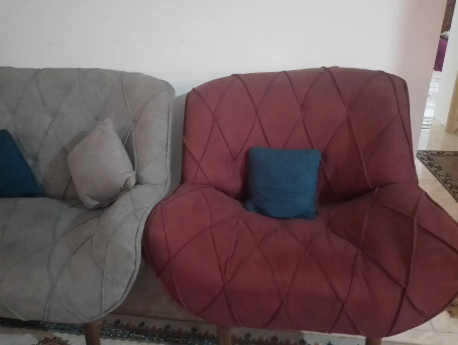 مبل 7نفره راحتی فروشی|مبلمان خانگی و میز عسلی|گرگان, |دیوار