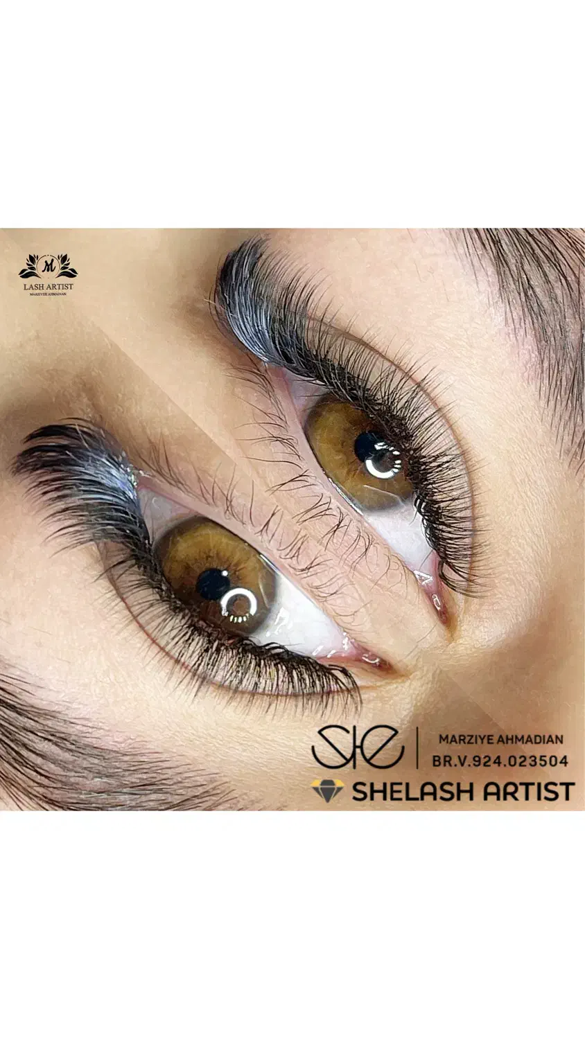 اکستنشن مژه ، لیفت و لمینت مژه و ابرو|خدمات آرایشگری و زیبایی|شهرکرد, |دیوار