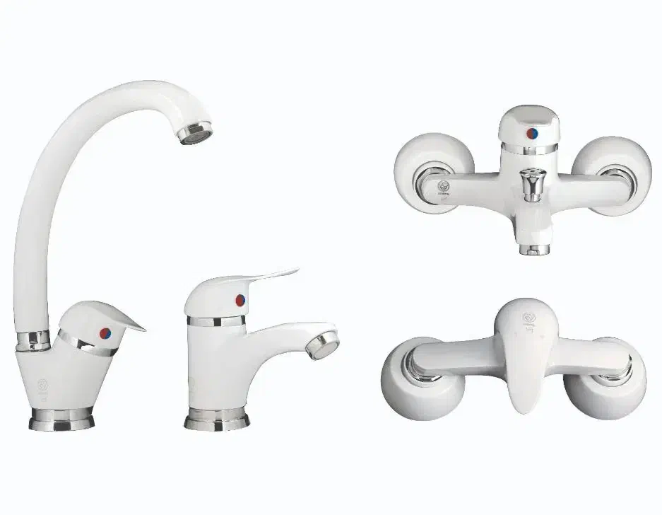 شیر آلات اهرمی  ۶ تایی|مصالح و تجهیزات ساختمان|قم, نیروگاه|دیوار