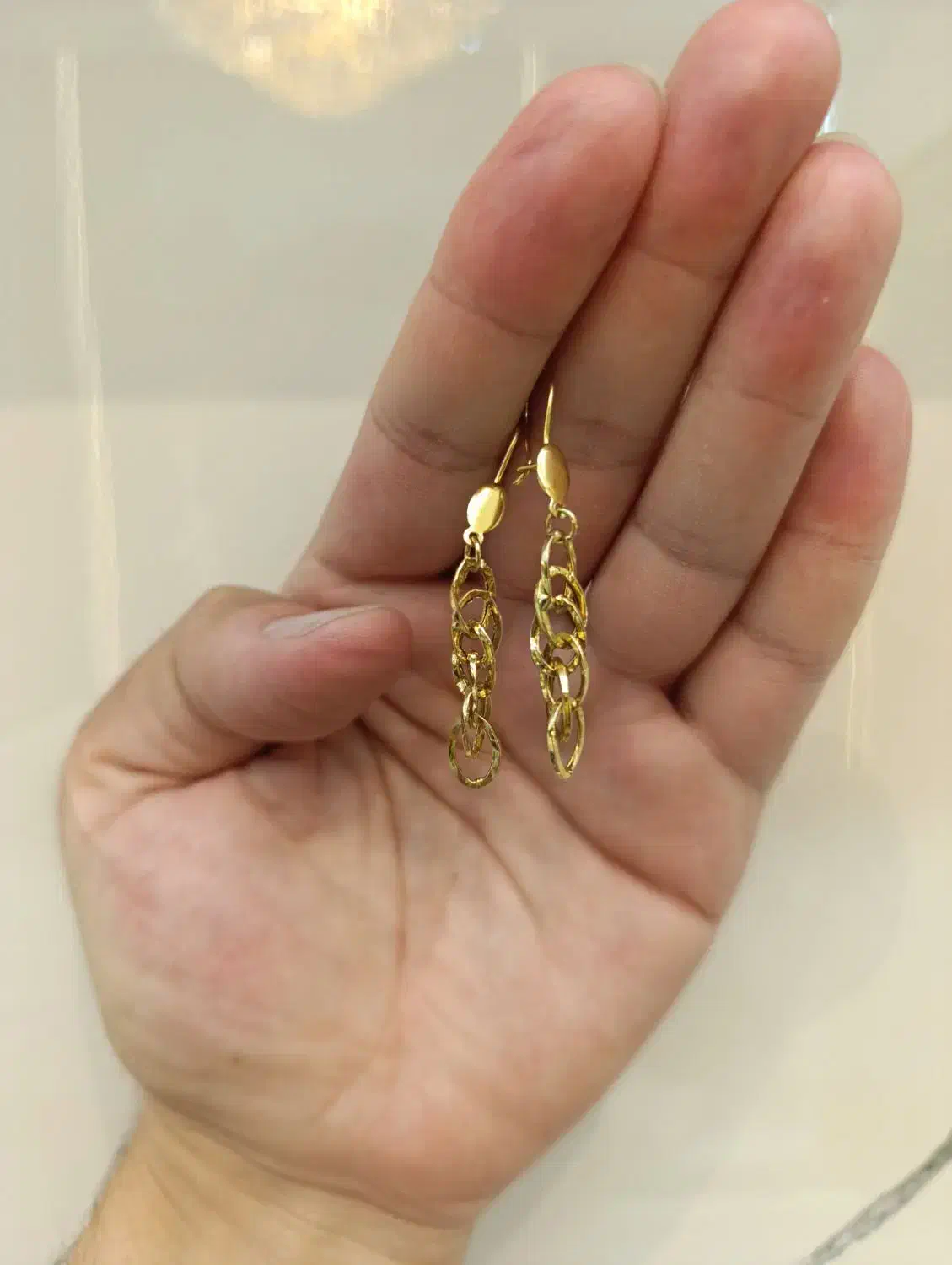 گوشواره طلای کارتیه فقط با ۴|جواهرات|ارومیه, |دیوار