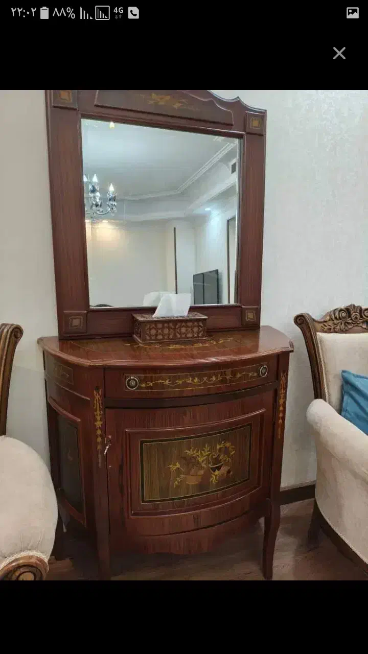 آینه وکنسول|بوفه، ویترین، کنسول|کوهدشت, |دیوار