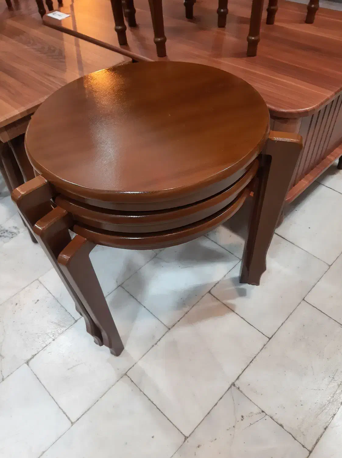 میز عسلی گرد کد ۸۵|مبلمان خانگی و میز عسلی|اصفهان, فجر|دیوار