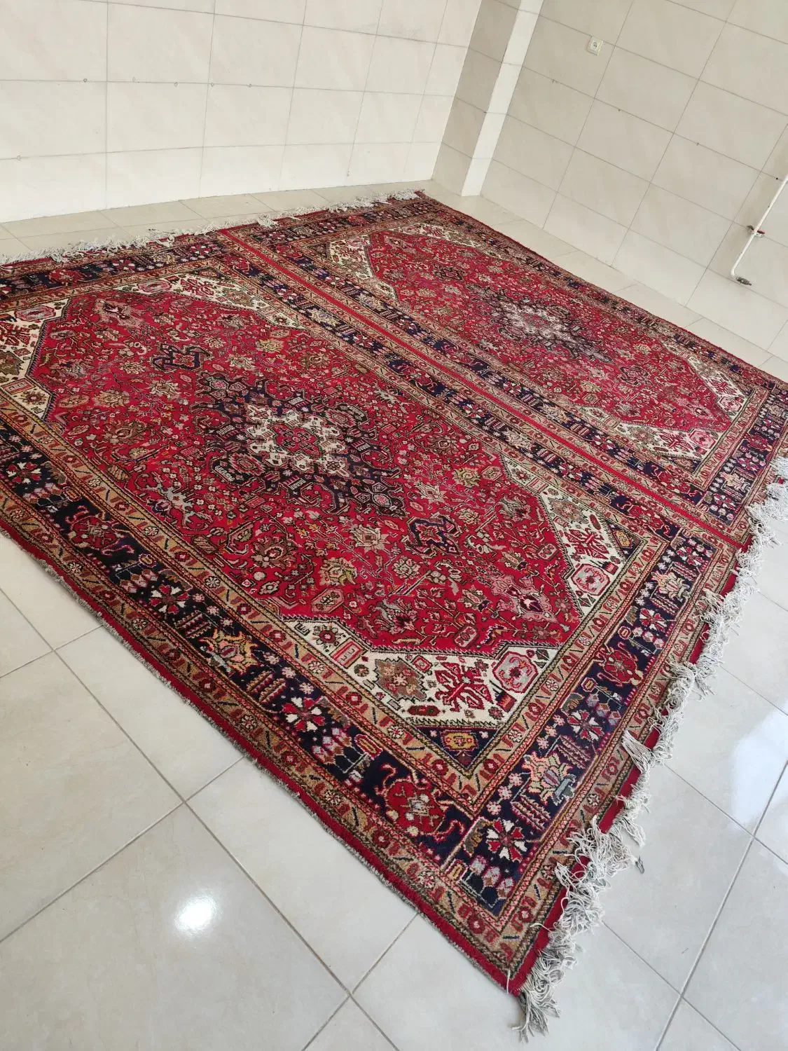 فرش دسباف|فرش|نقده, |دیوار