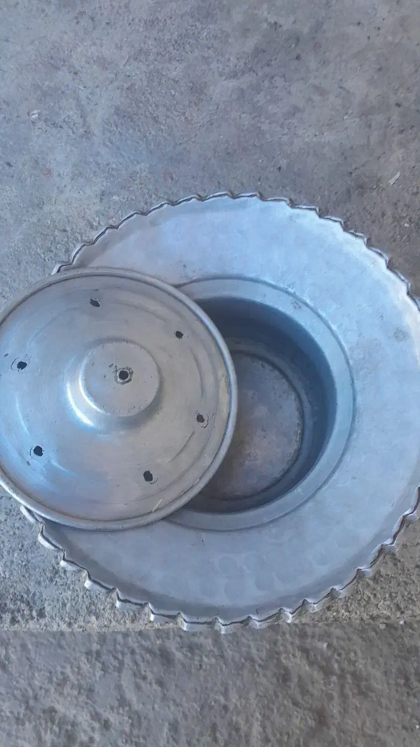 لگن دستشویی قدیمی|کلکسیون اشیاء عتیقه|ایذه, |دیوار