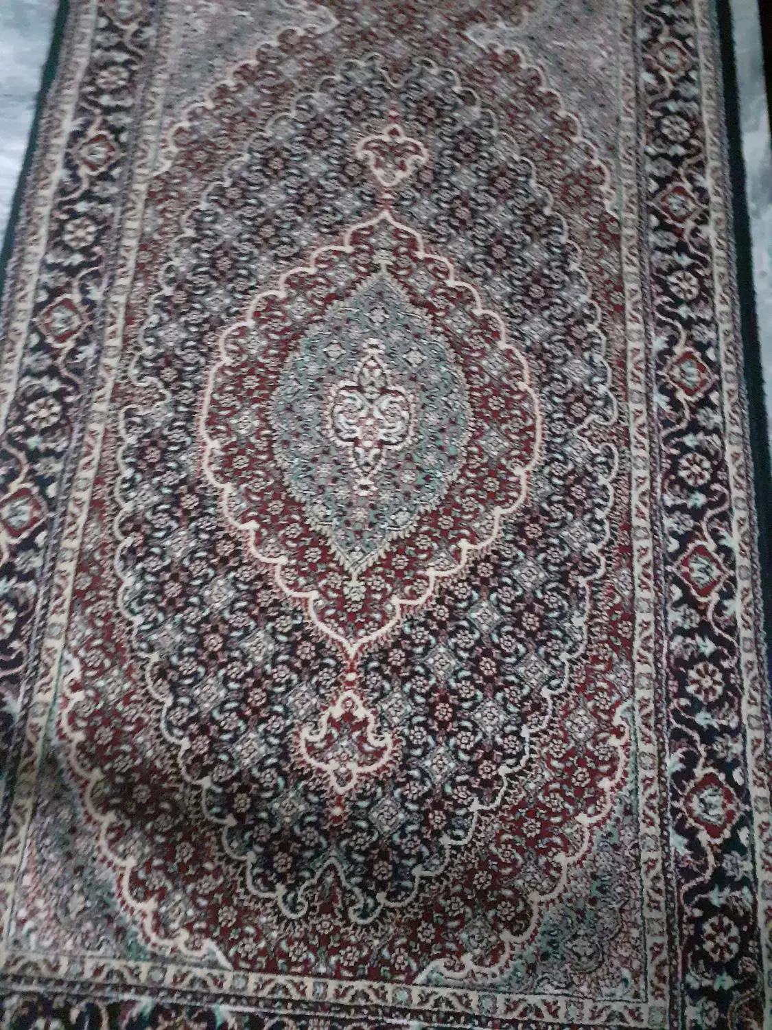 دو عدد فرش کناره ریز ماهی ۴متر در ۱متر ونیم|فرش|کرمانشاه, |دیوار