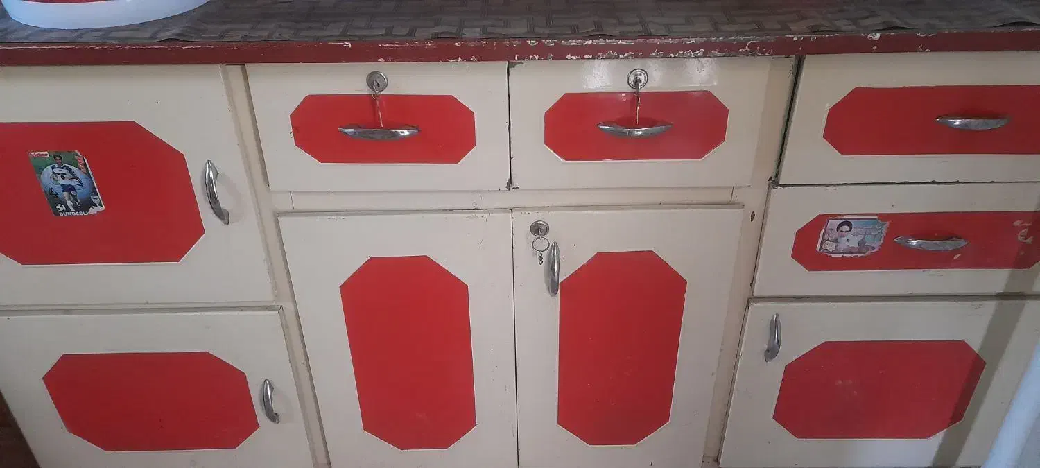 کابینت فلزی|جاکفشی، کمد، دراور|فرخ‌شهر, |دیوار