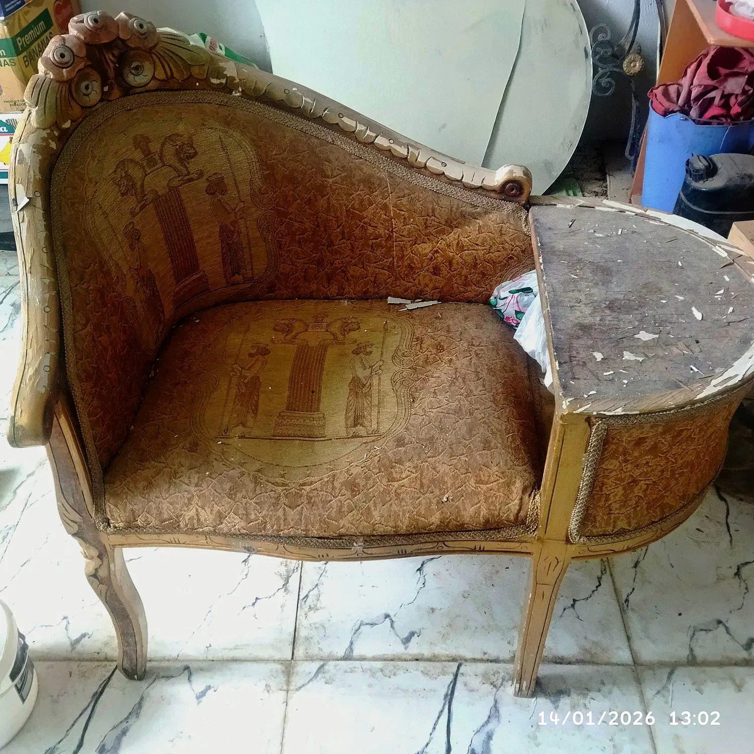 میز تلفن|میز تلفن|صحنه, |دیوار