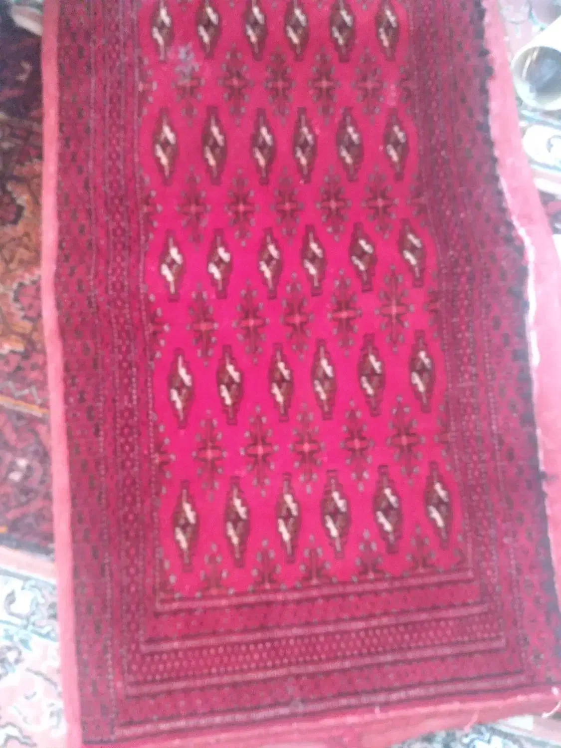 فرش ترکمن اصل ریز بافت|فرش|تبریز, |دیوار