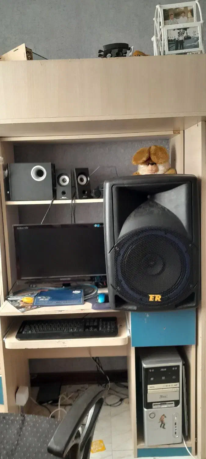 تخت وکمد ۵تکه کودک ونوجوان|اسباب و اثاث بچه|اصفهان, خواجو|دیوار