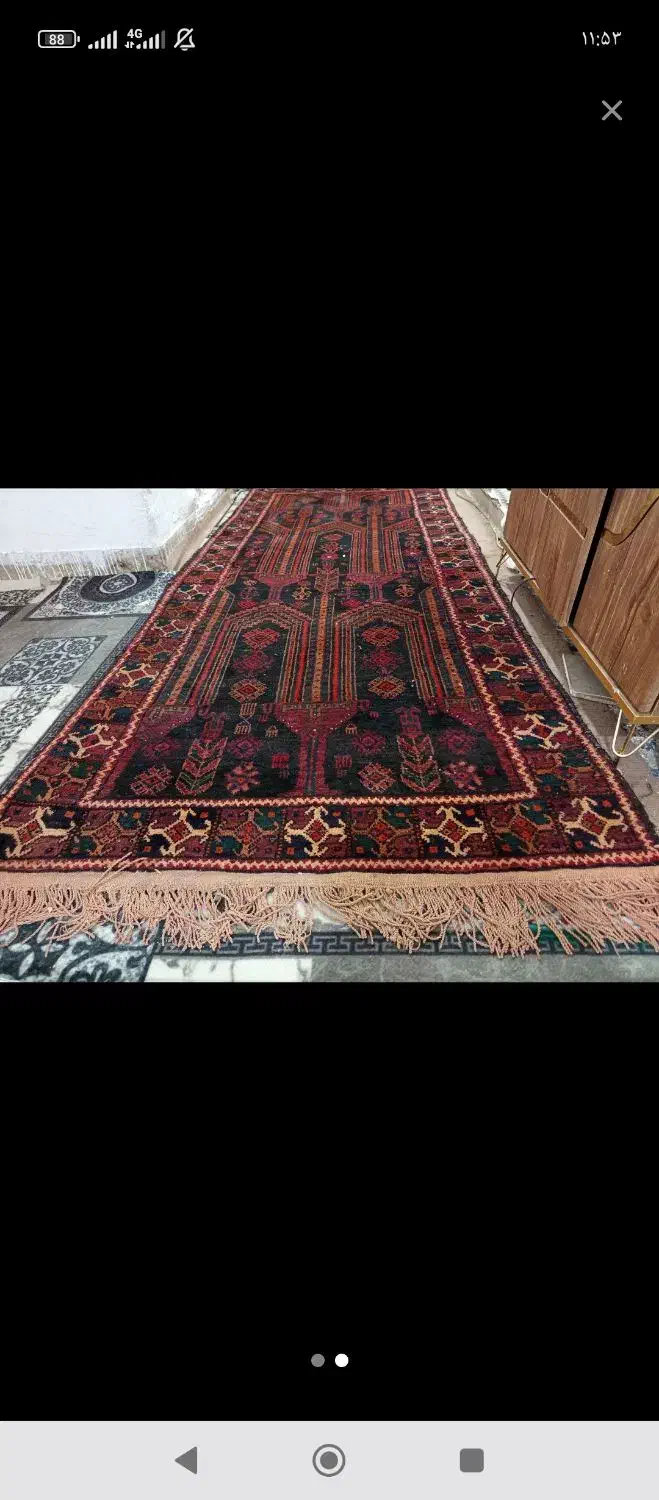 قالیچه دست باف|فرش|زاهدان, |دیوار
