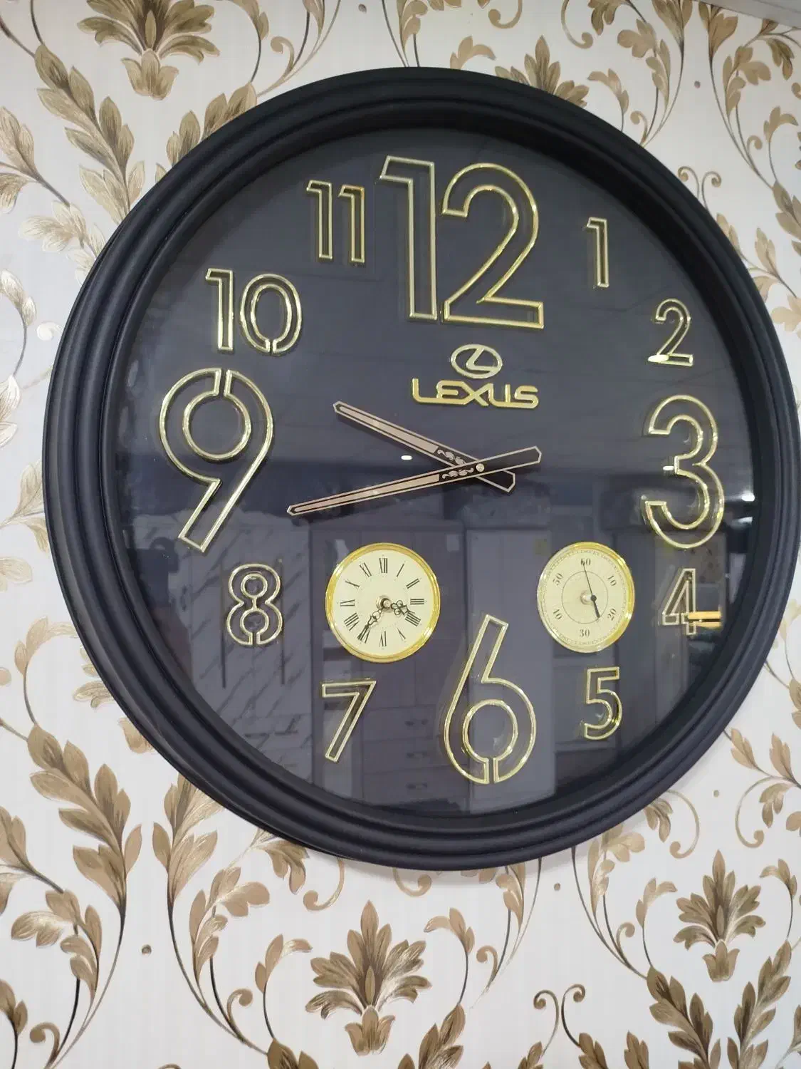 ساعت دیواری سه موتوره مجموعه زرکالا|ساعت دیواری و تزئینی|یاسوج, |دیوار