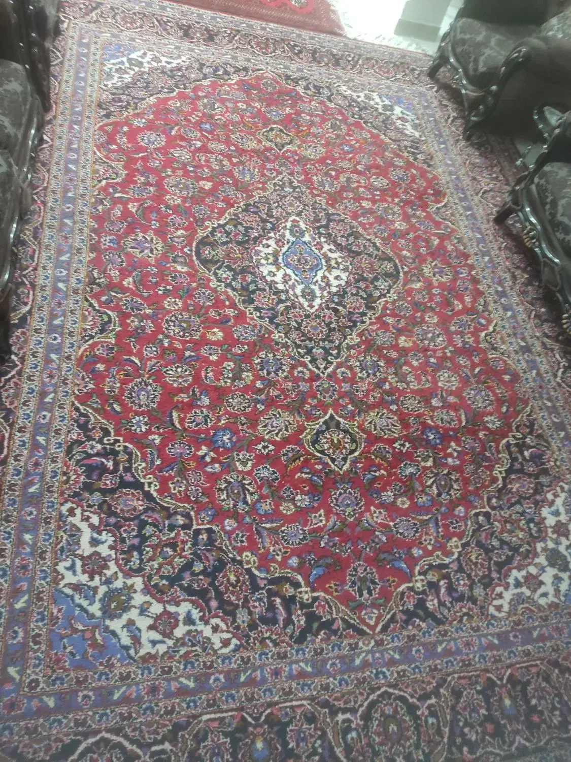 فرش نجف آبادی|فرش|شیراز, زرهی|دیوار