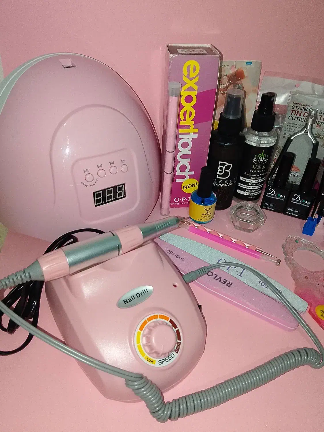 وسایل کاشت ناخن پک لاین ژل|آرایشی، بهداشتی، درمانی|رشت, پیرکلاچای|دیوار