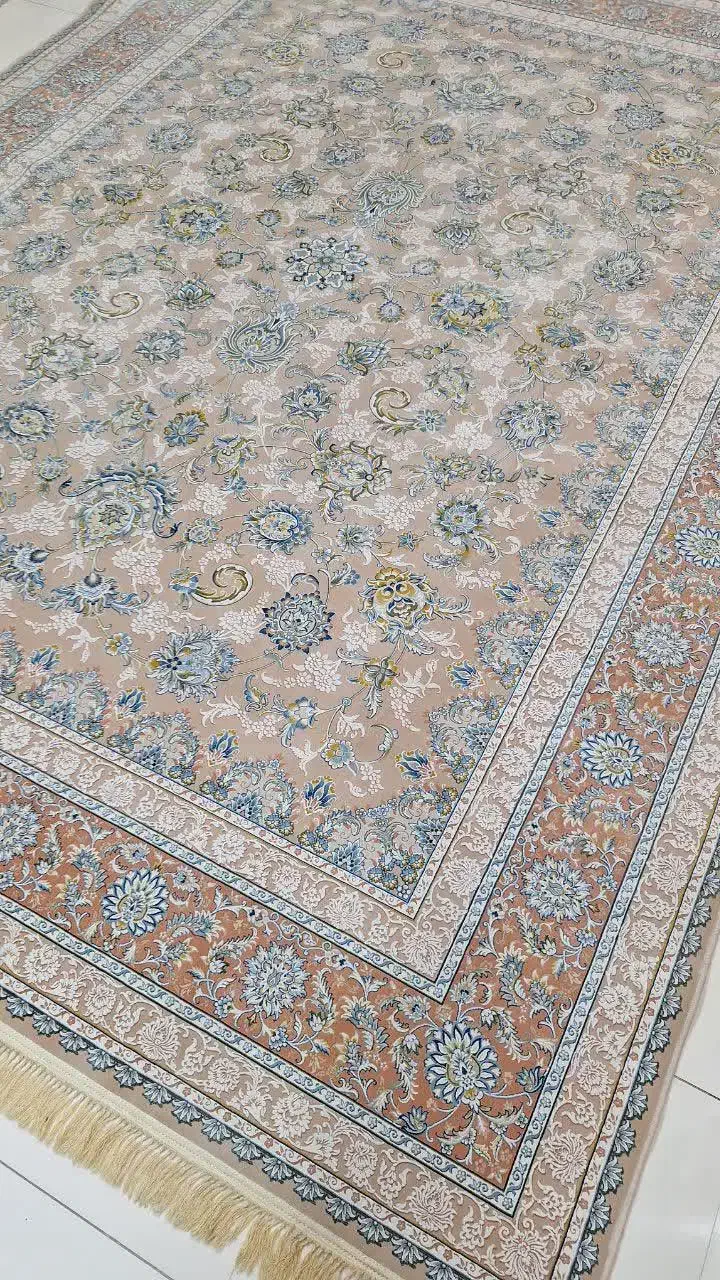 دو تخته فرش12متری1200شانه طرح افشان|فرش|ایلام, |دیوار