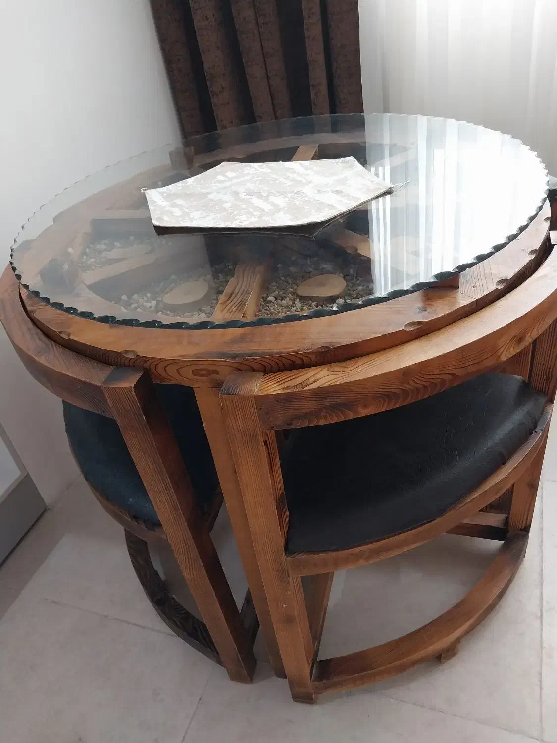 میز غذاخوری ۴ نفره|میز و صندلی غذاخوری|محمدیه-قزوین, |دیوار