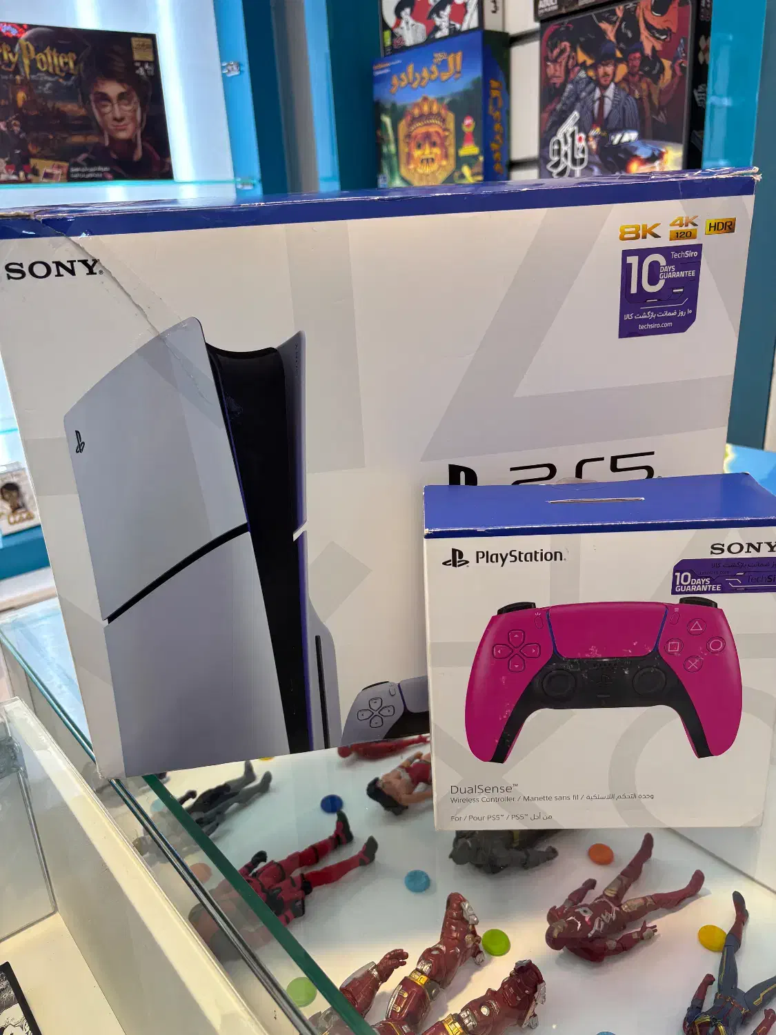 دستگاه PS5 اسلیم استاندارد دو دسته اروپا|کنسول، بازی ویدئویی و آنلاین|تهران, پرستار|دیوار