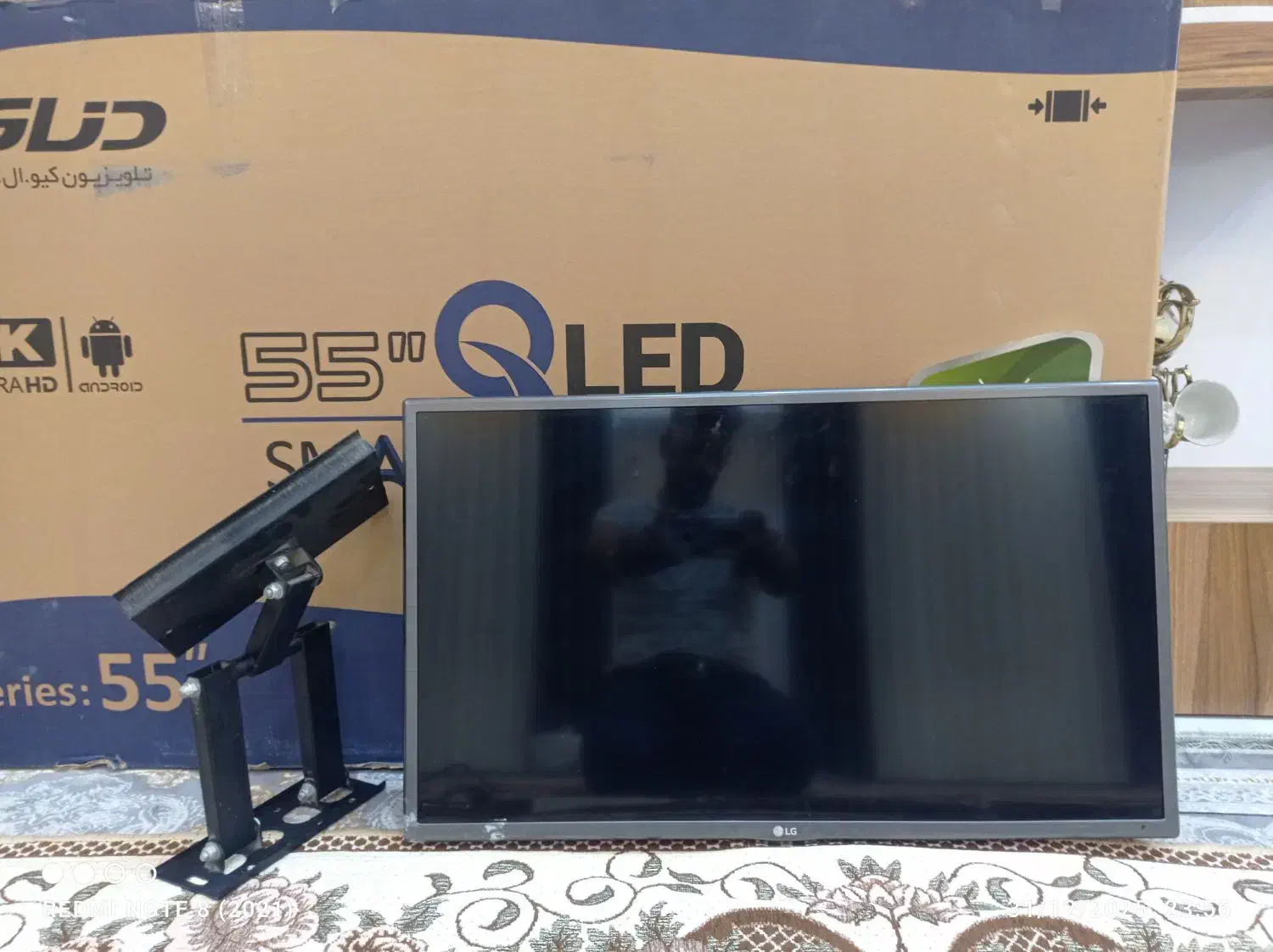 تلویزیون|تلویزیون و پروژکتور|اصلاندوز, |دیوار