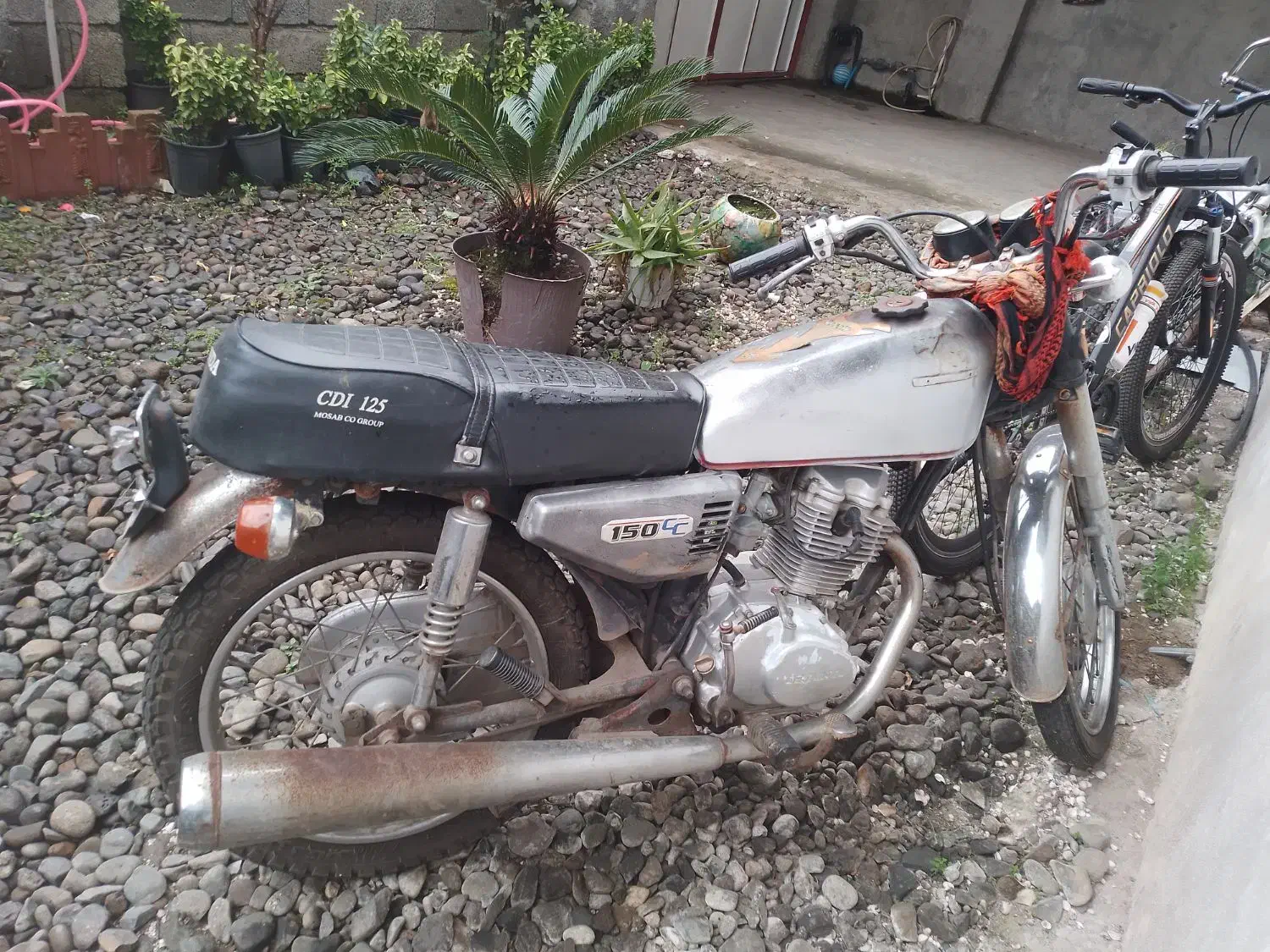 موتور هوندا ۱۲۵ مزایده|موتورسیکلت|رانکوه, |دیوار