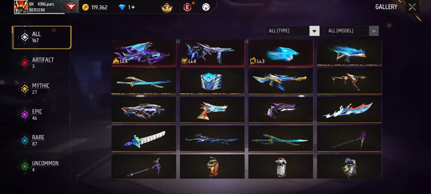 اکانت فری فایر|کنسول، بازی ویدئویی و آنلاین|فردوس (خراسان), |دیوار