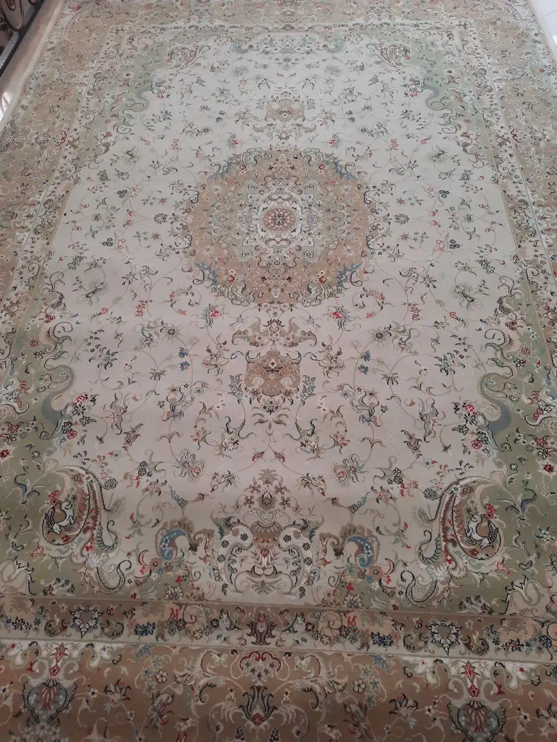 فرش ۹ متری کار کرده|فرش|محمدیه-قزوین, |دیوار