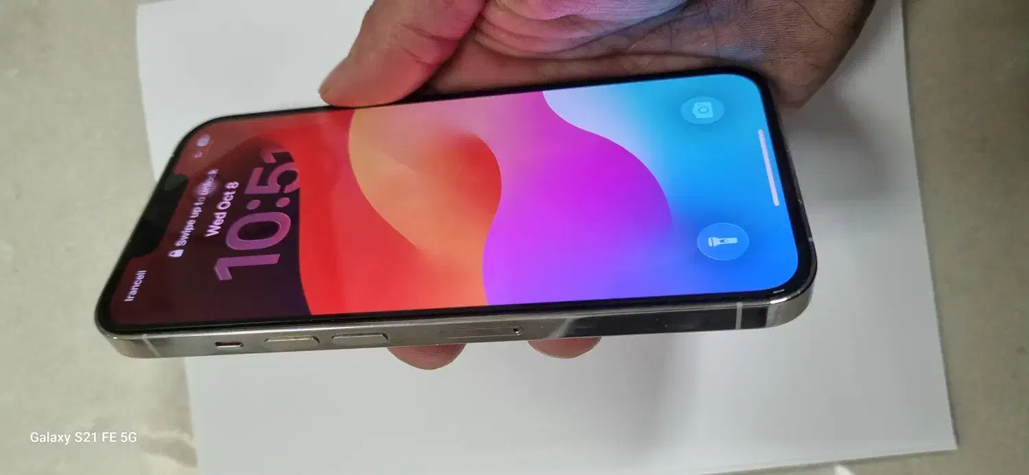 ایفون۱۳پرو ۲۵۶سفید|موبایل|الوند, |دیوار