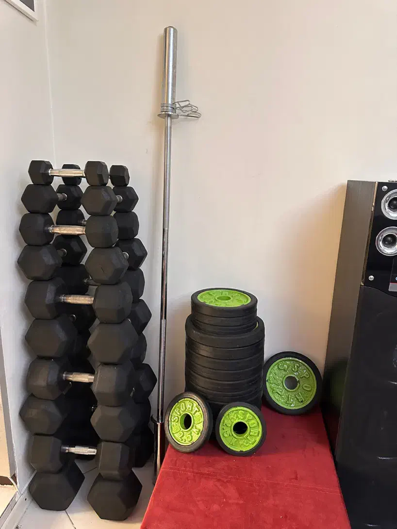 دمبل صفحه میزپرس میله هالتر بدنسازی ورزشی|تجهیزات ورزشی|کرج, المهدی|دیوار