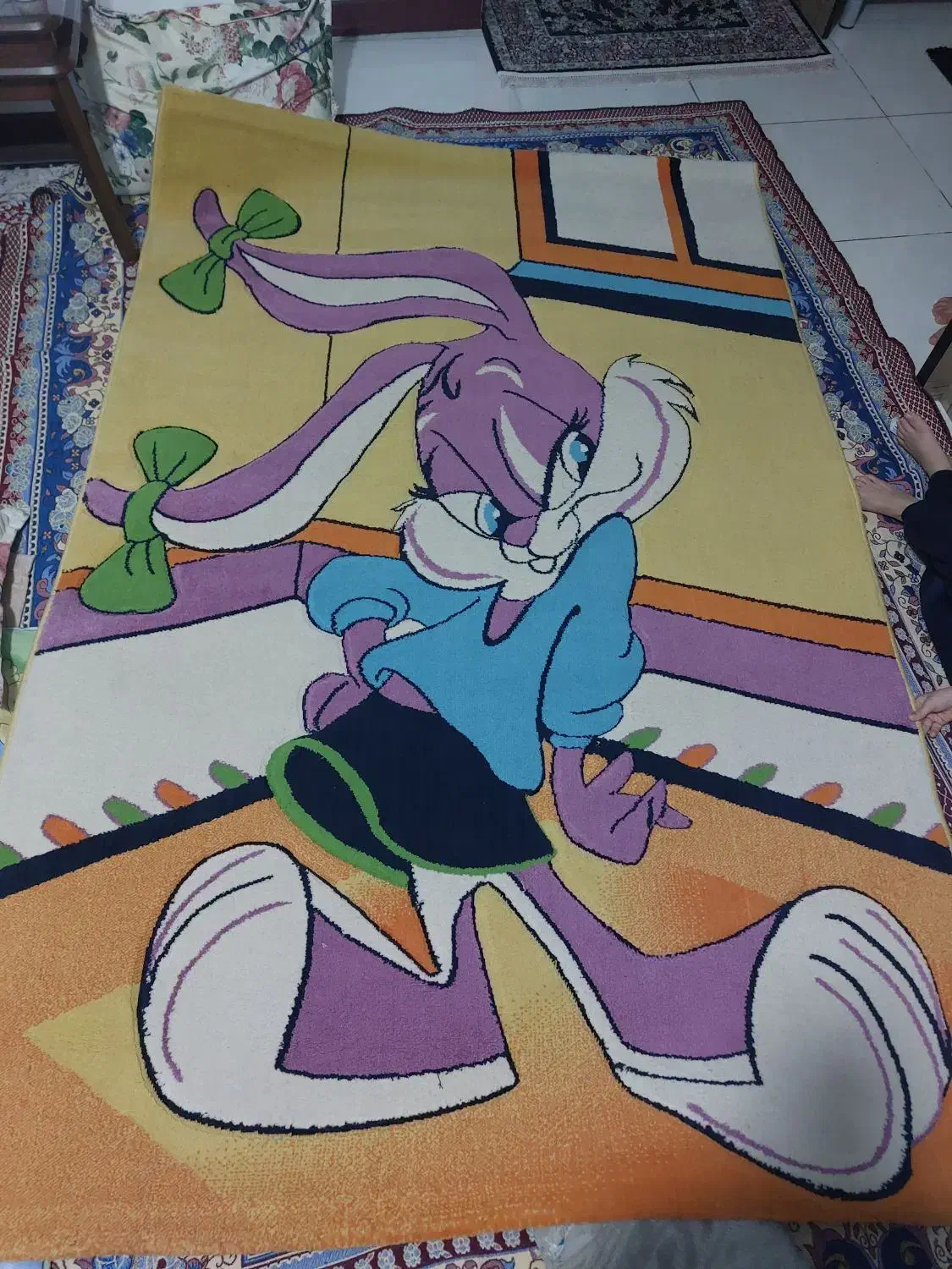 فرش عروسکی برای اتاق کودک|فرش|فردیس, فردیس|دیوار