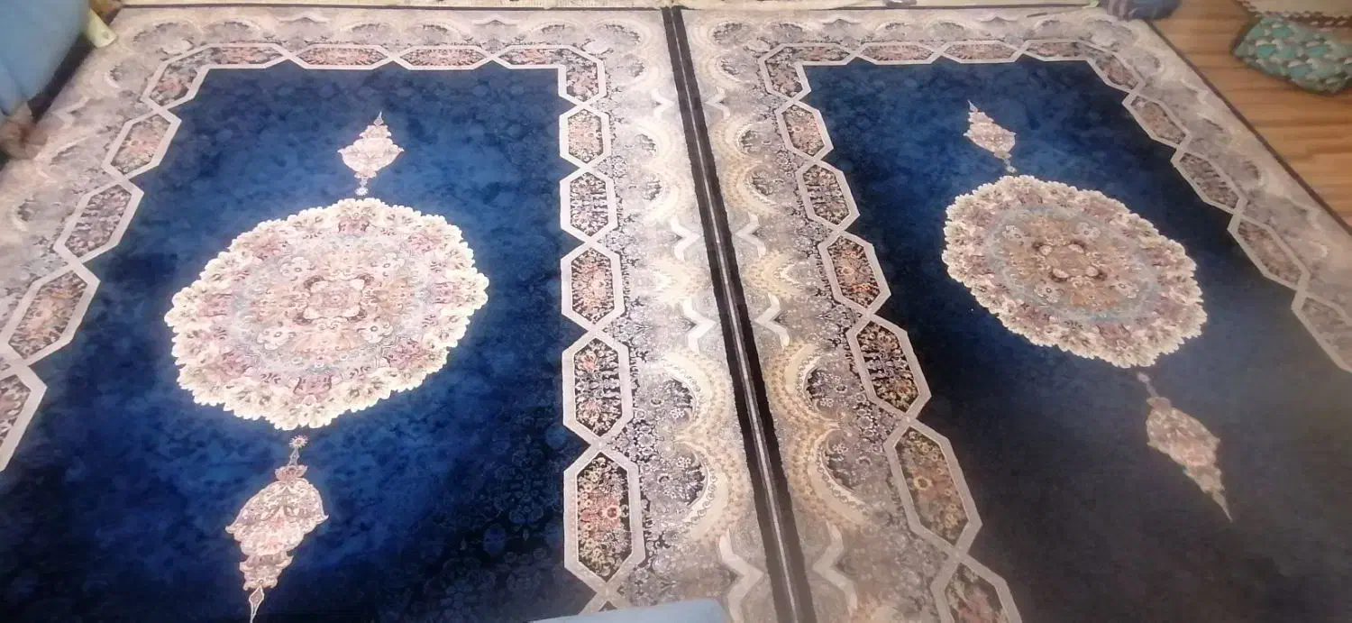 فرش کاشان یک جفت 9 متری|فرش|شیراز, درکی|دیوار