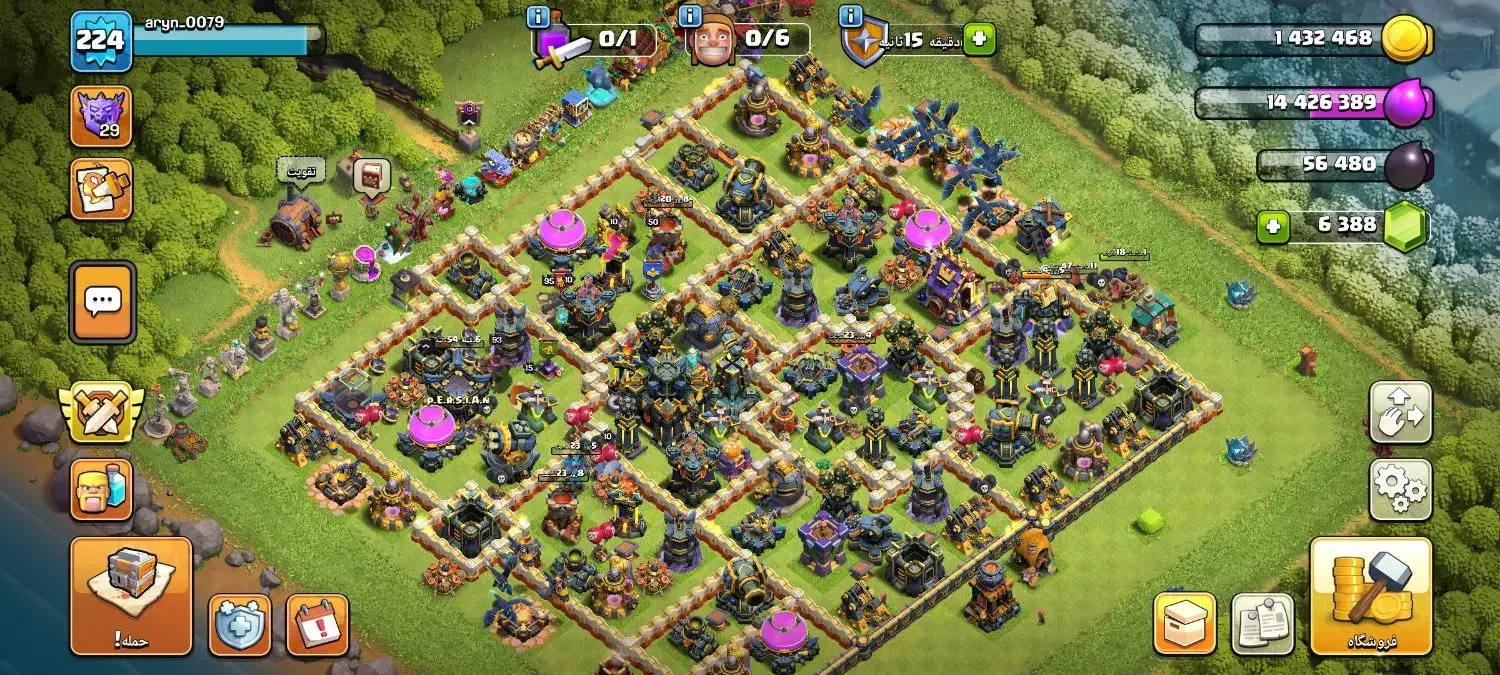 اکانت کلش تان 17|کنسول، بازی ویدئویی و آنلاین|هشتگرد, فاز ۳ مهستان|دیوار