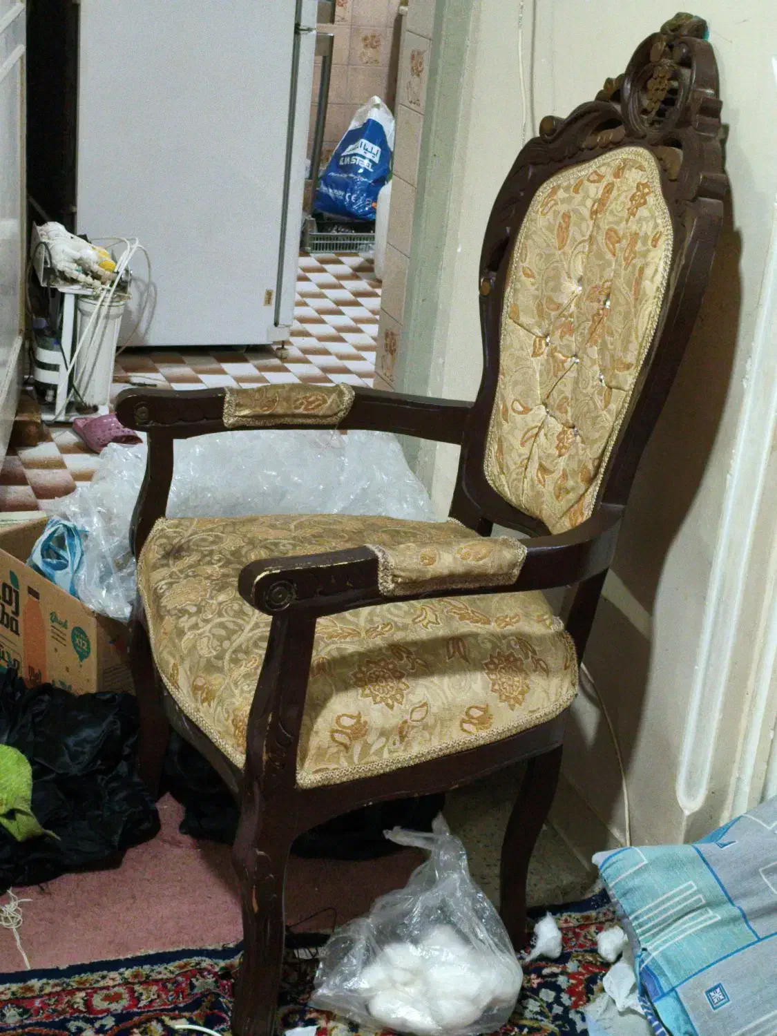 مبل سلطنتی چوب راش 9 نفره با 2میز|مبلمان خانگی و میز عسلی|گرگان, |دیوار