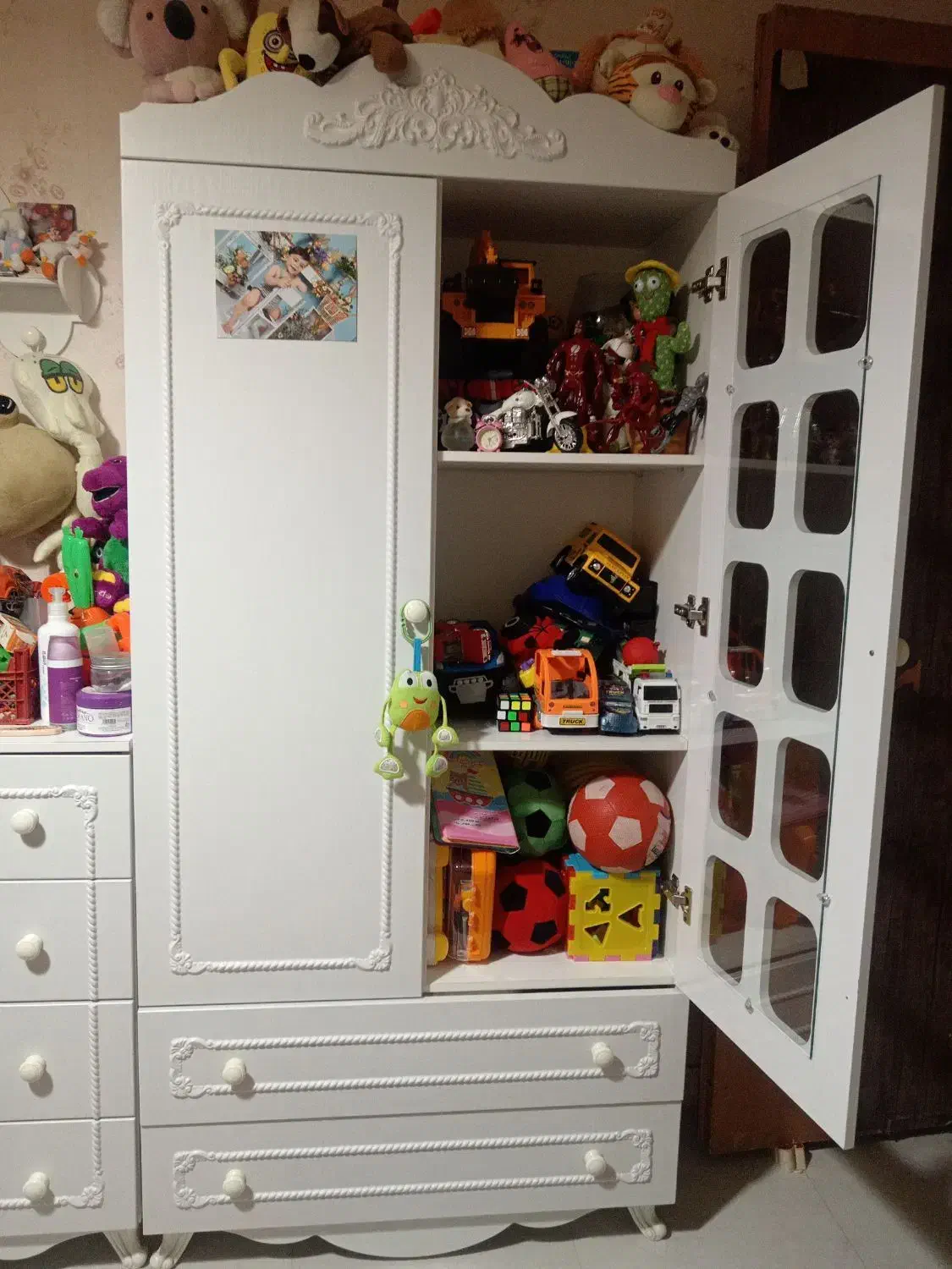 کمد بچه‌|جاکفشی، کمد، دراور|قرچک, شهرک طلائیه|دیوار