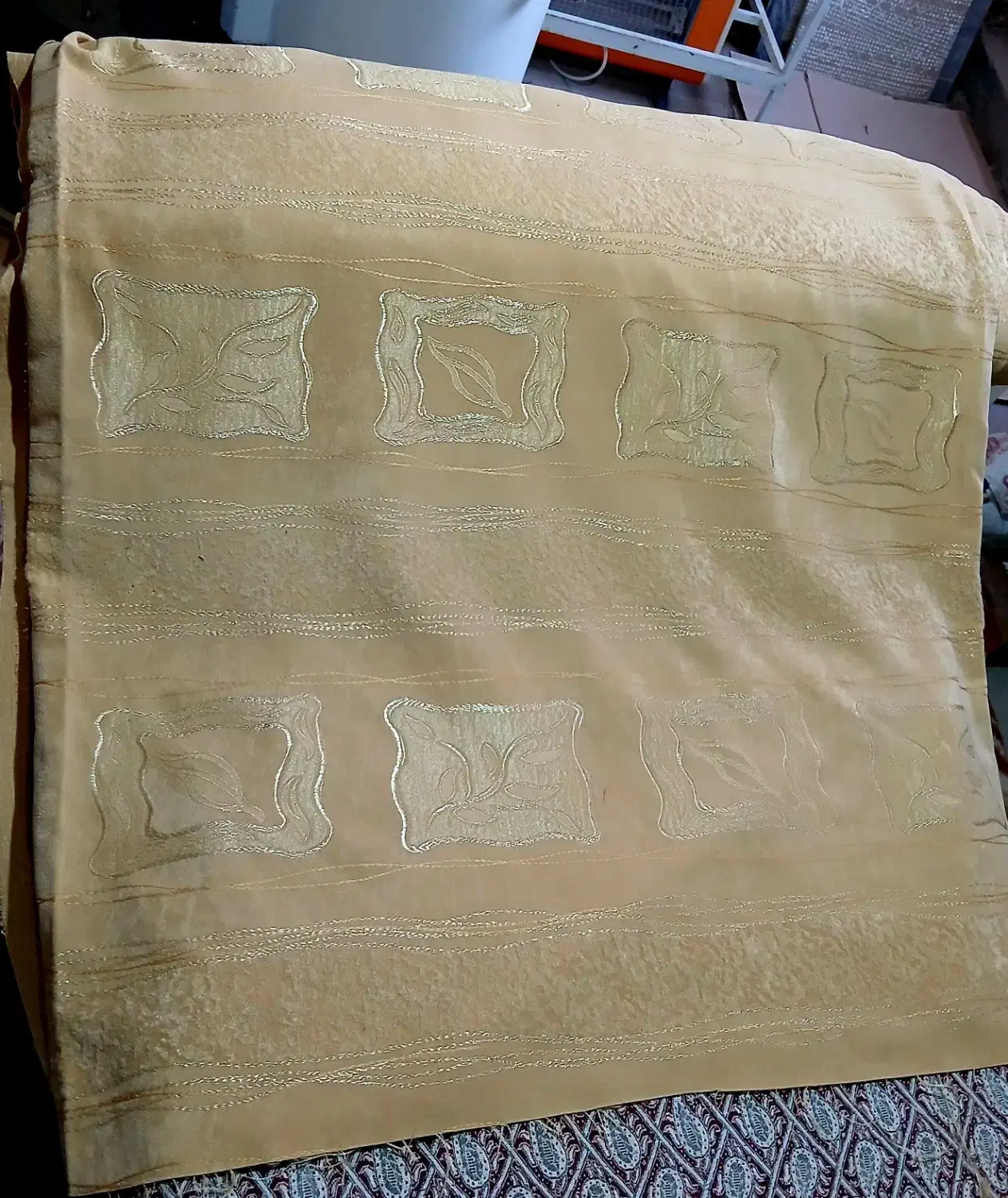 رومیزی روفرشی رو مبلی|پرده، رانر، رومیزی|کنگاور, |دیوار