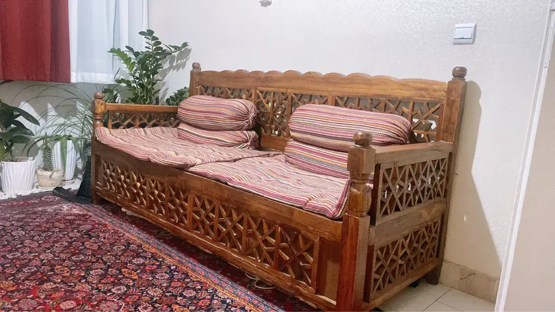 تخت سنتی باکس دار به همراه میز|مبلمان خانگی و میز عسلی|تهران, جنتآباد جنوبی|دیوار