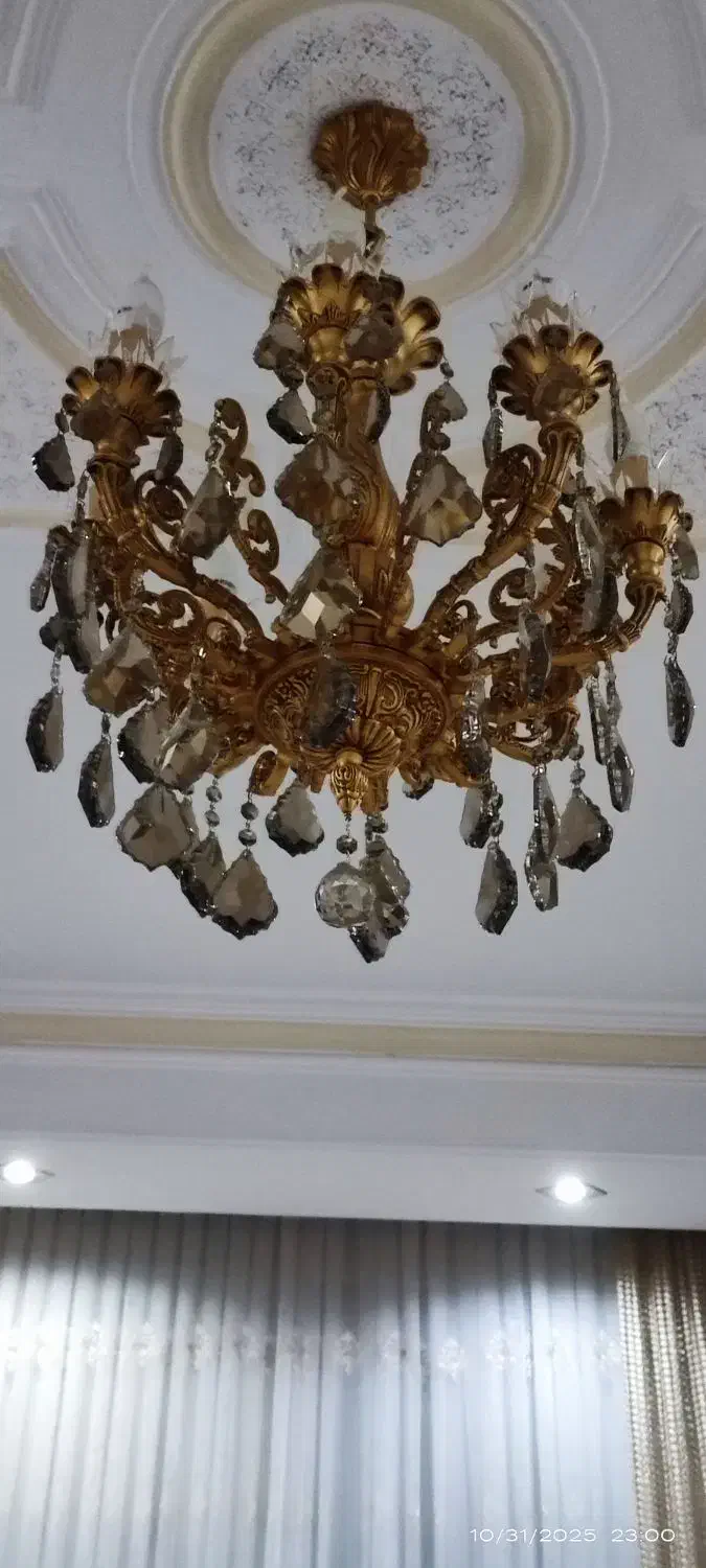 یک جفت لوستر۸شاخه|لوستر و چراغ آویز|تهران, امیریه|دیوار