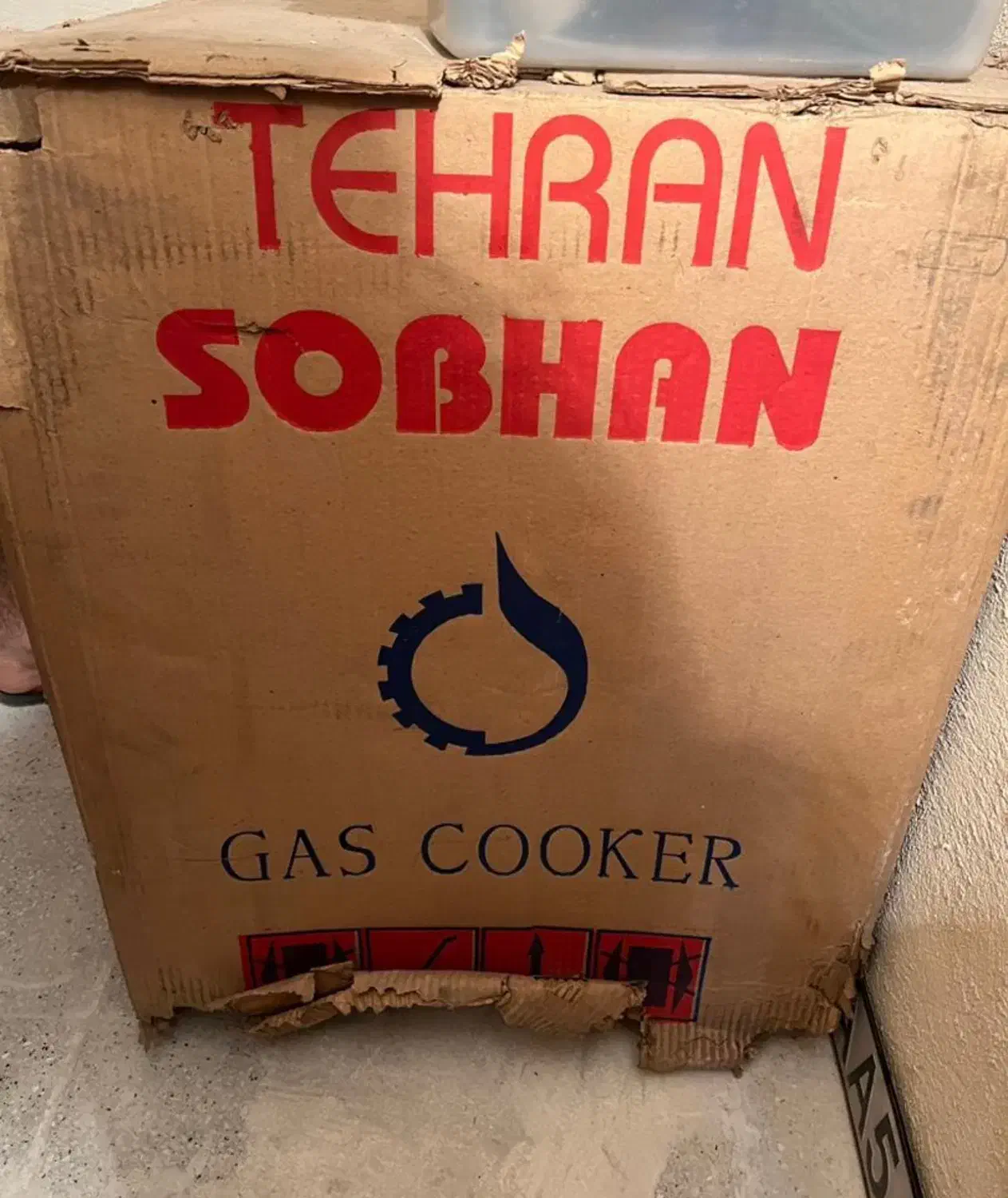 اجاق گاز فر دار استیل آکبند|اجاق گاز و لوازم برقی پختوپز|تهران, هفت حوض|دیوار