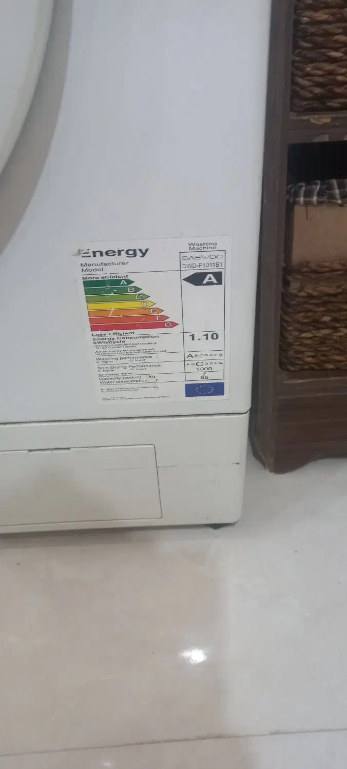 لباسشویی دوو ۸ کیلو|ماشین لباسشویی و خشککن لباس|مشهد, الهیه|دیوار