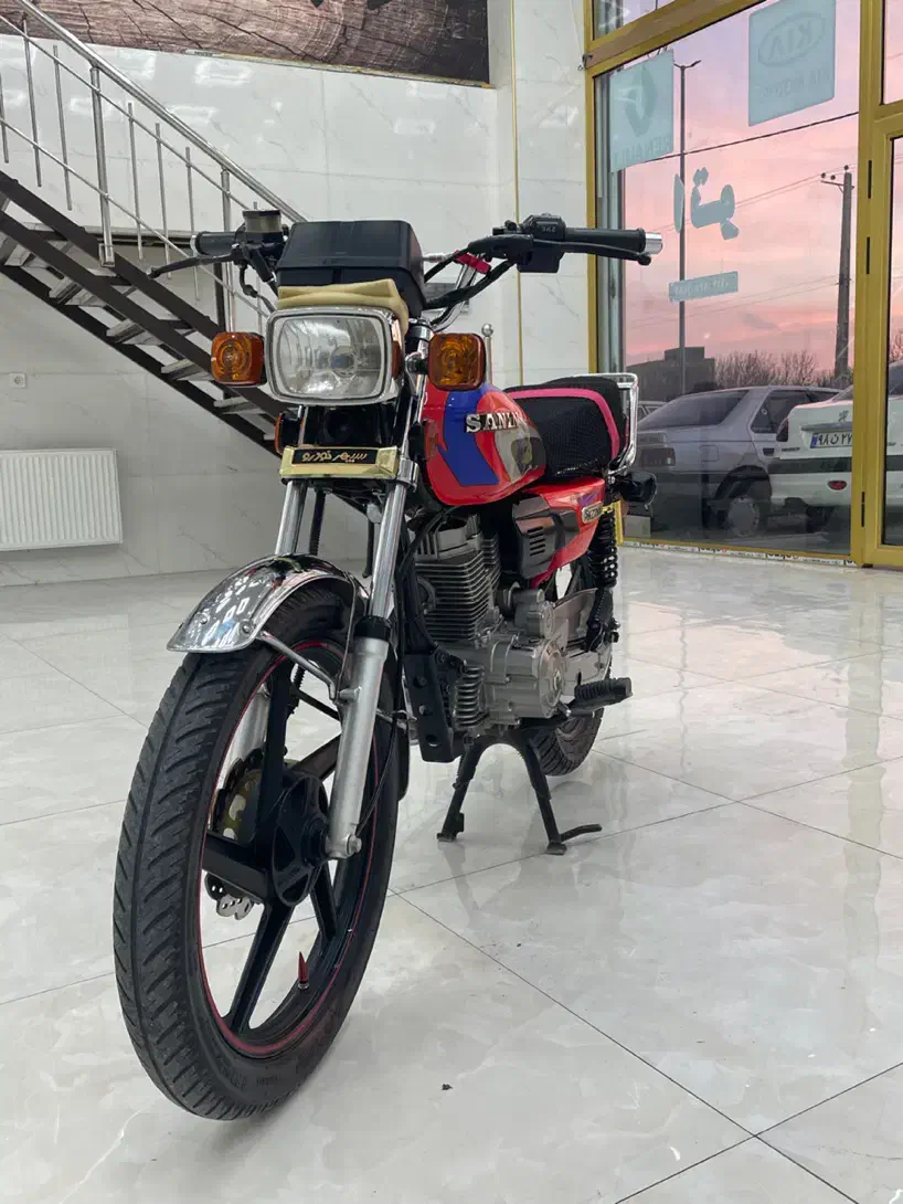 فروش موتور سنین زنجان 200 بدون کوچیک ترین ایراد|موتورسیکلت|مراغه, |دیوار