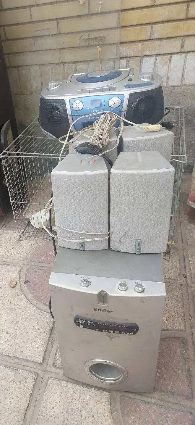 ضبط دیسک خور پاناسونیک( ژاپنی)|سیستم صوتی خانگی|شیراز, لاله|دیوار