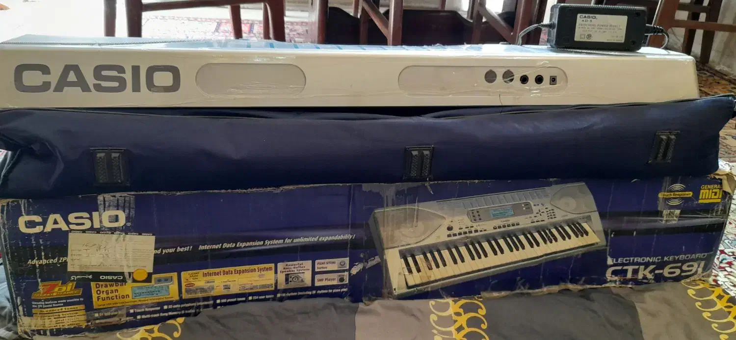ارگ کاسیو مدل ۶۹۱ ctk|پیانو، کیبورد، آکاردئون|سیرجان, |دیوار