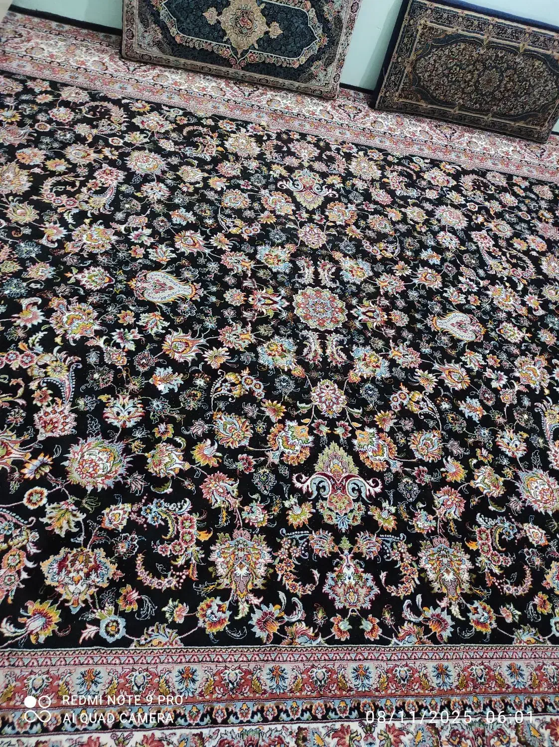 فروش نقد یا معاوضه با ۹متری دستبافت|فرش|مشهد, بهارستان|دیوار