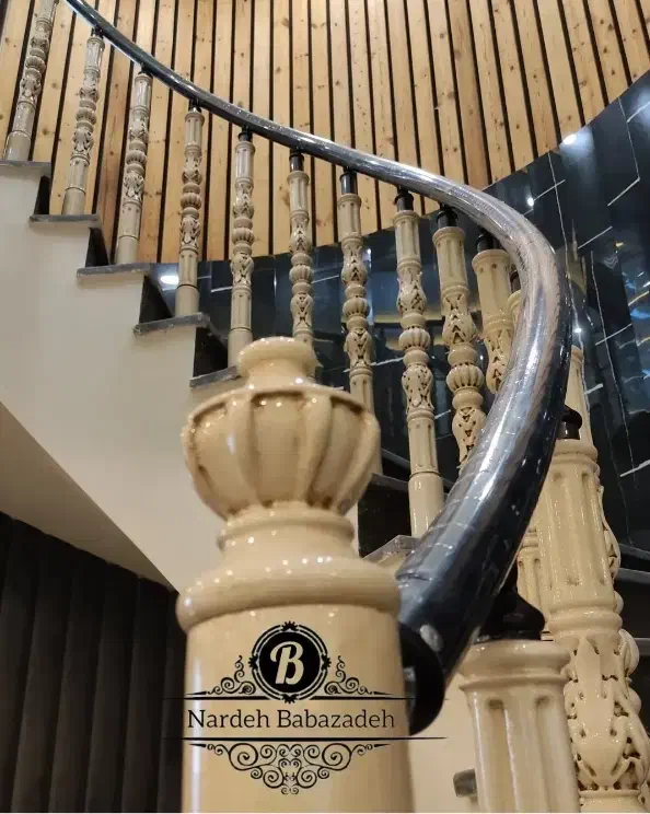 نرده استیل.نرده چوبی. نرده پلمیری.نرده آهنی|خدمات پیشه و مهارت|ارومیه, |دیوار