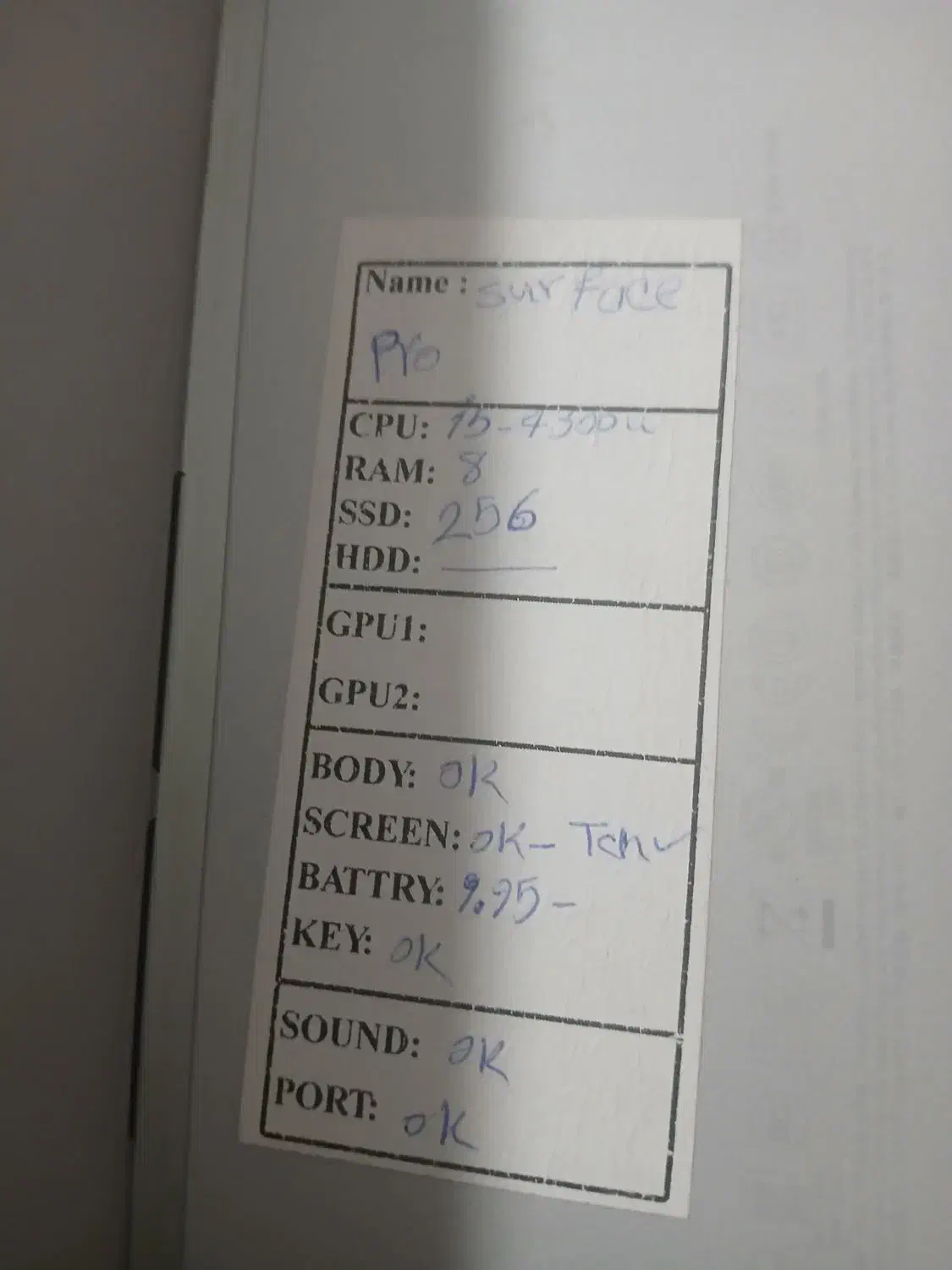 لبتاب سرفیس اپل|رایانه همراه|بالا ولایت, |دیوار