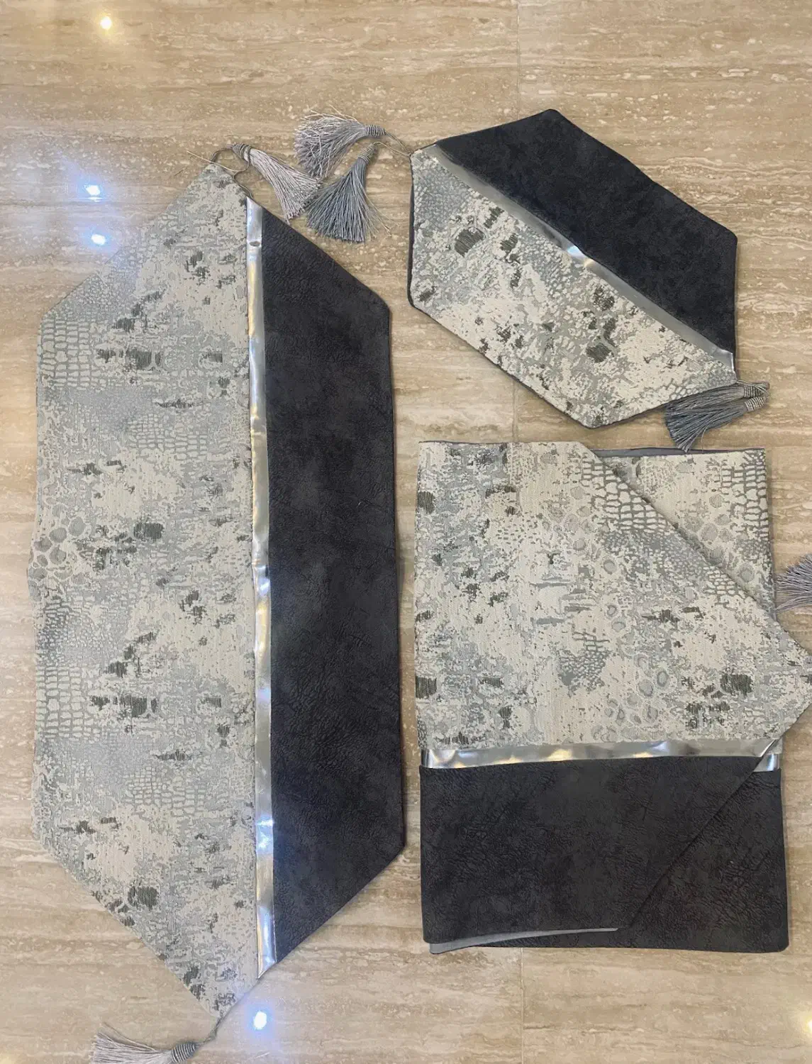 ست ۴ تیکه رانر|مبلمان خانگی و میز عسلی|لنگرود, |دیوار