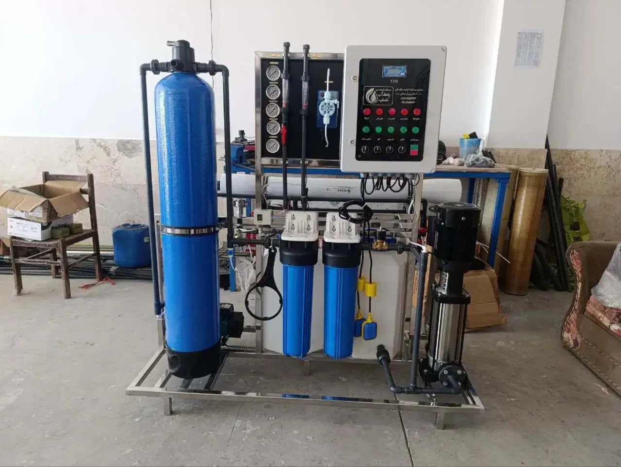دستگاه/تصفیه اب/ابشیرین کن /صنعتی/متدروزدنیا|آبسردکن و تصفیه آب|چابهار, |دیوار
