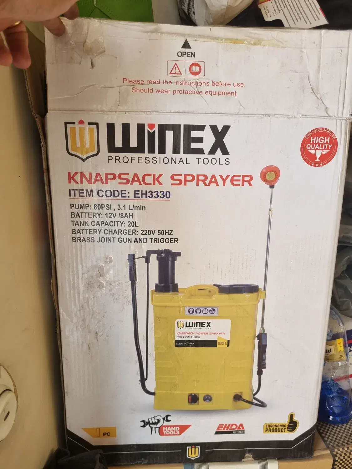 سم پاش شارژی و دستی وینکس|ابزارآلات|تهران, پرستار|دیوار