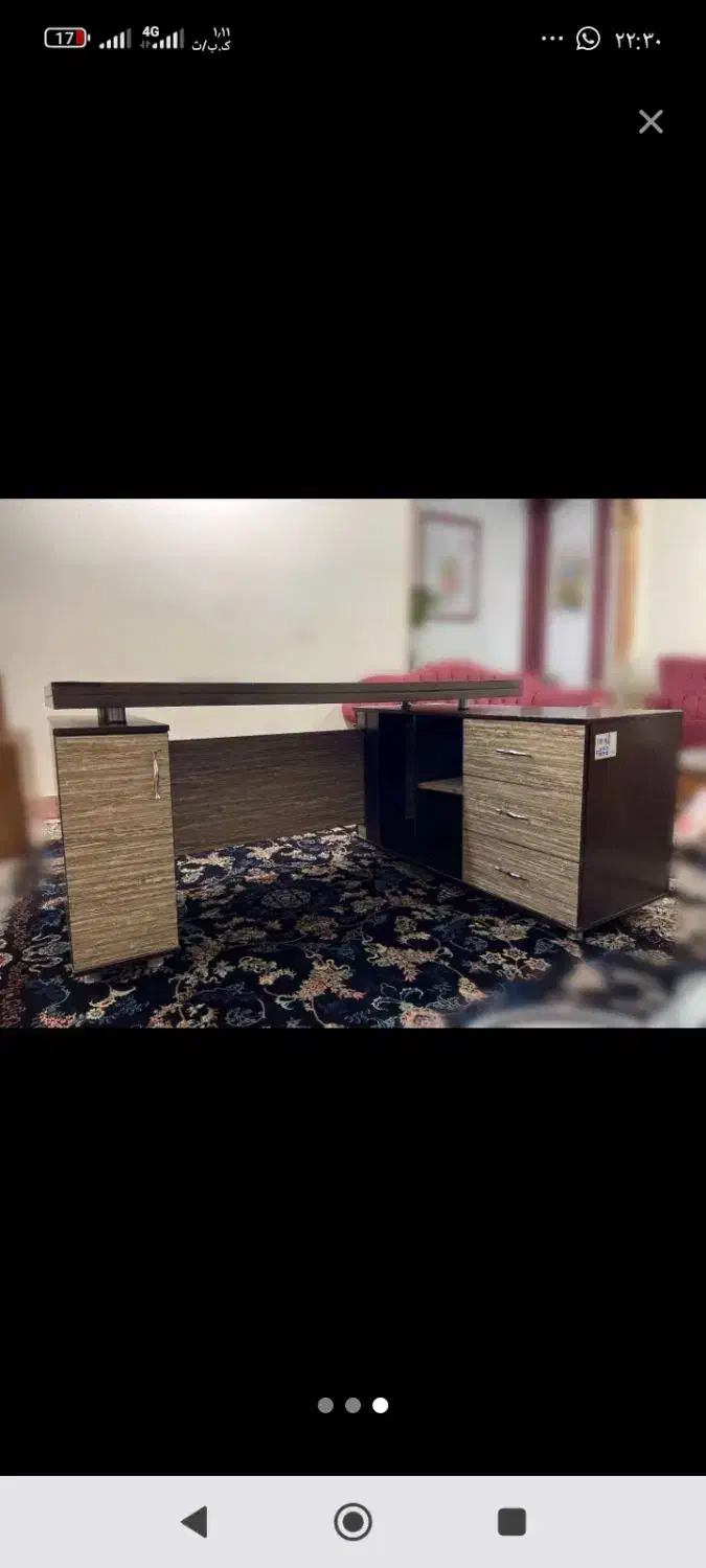 میز بنگاه یا مدیریت|میز تحریر و کامپیوتر|یاسوج, |دیوار