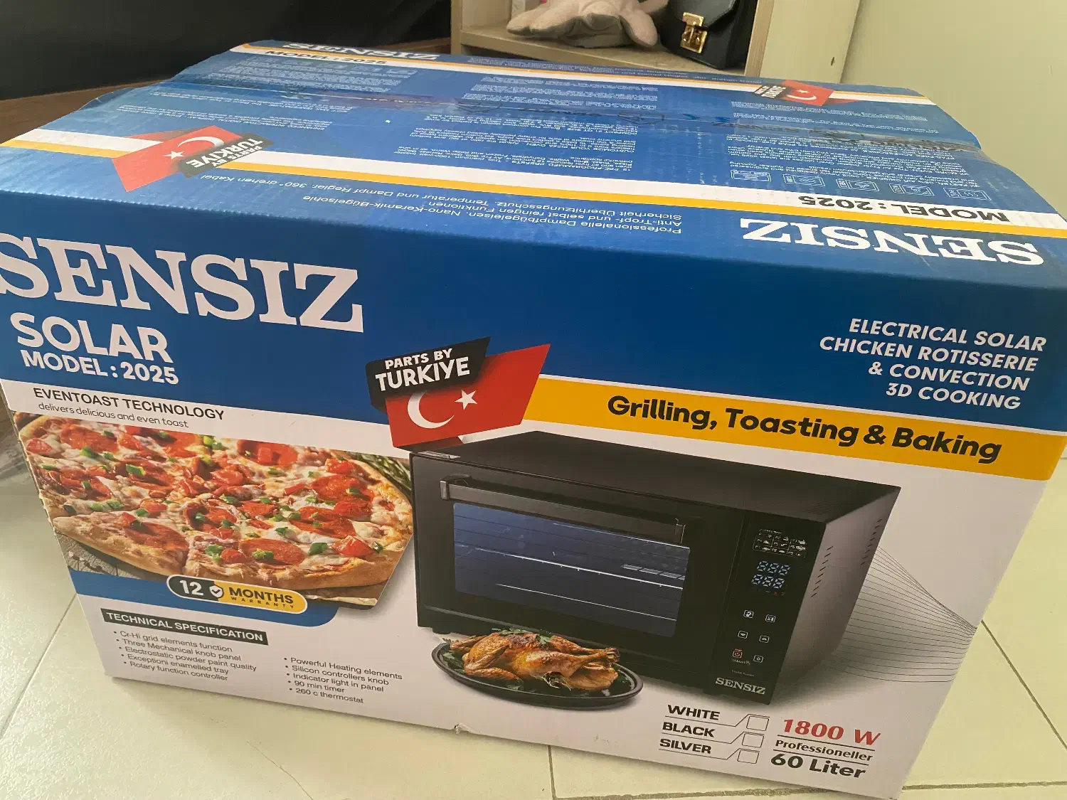 توستر سنسیز پلمپ داخله کارتون|اجاق گاز و لوازم برقی پخت‌وپز|تهران, استقلال|دیوار