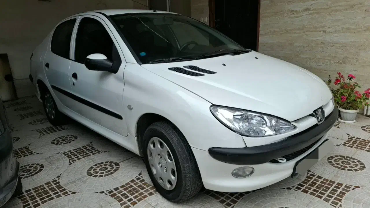 ۲۰۶ sd v8 تیپ ۵مدل 1395|خودرو سواری و وانت|بابل, |دیوار