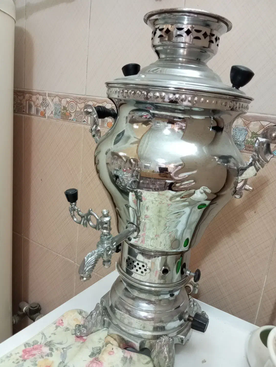 سماور گازی تابان|سماور، چایساز، قهوهساز|قم, بنیاد|دیوار