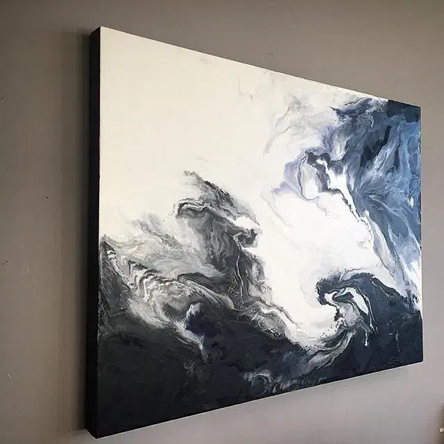 تابلو دکوراتیو انتزاعی آبستره|تابلو، نقاشی، عکس|داران, |دیوار